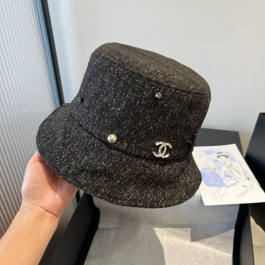 🆕

香奈儿新款渔夫帽，头围57cm