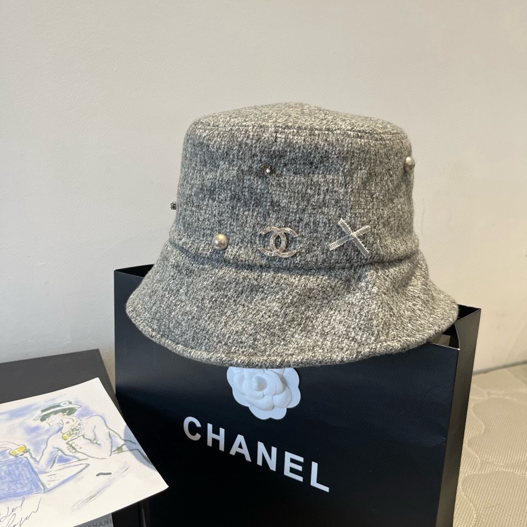 🆕

香奈儿新款渔夫帽，头围57cm