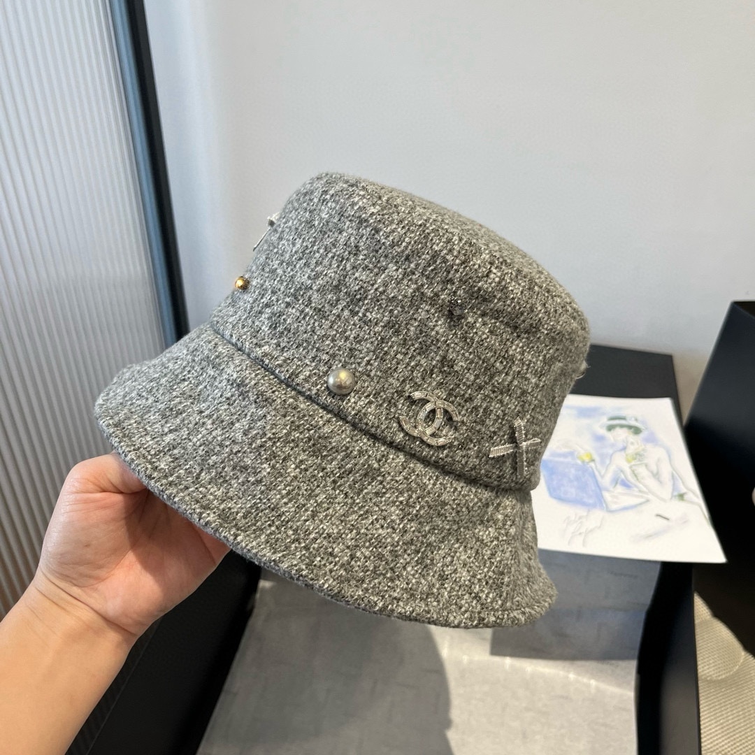 🆕

香奈儿新款渔夫帽，头围57cm