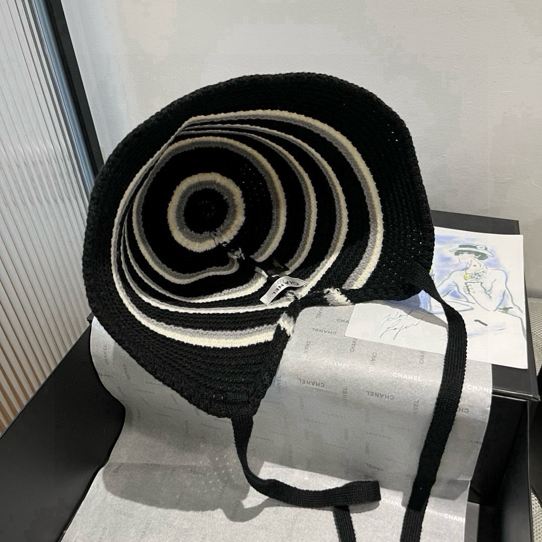 🆕

香奈儿新款针织渔夫帽，头围57cm
