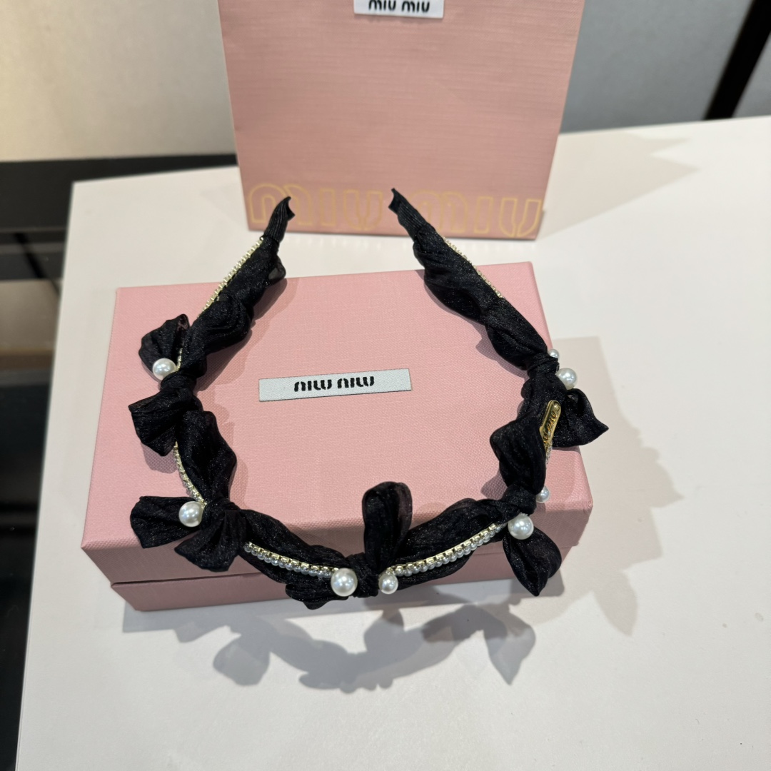 pmiumiu缪缪新款发箍