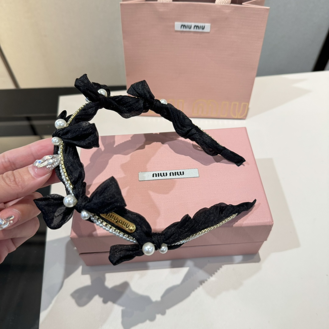 pmiumiu缪缪新款发箍