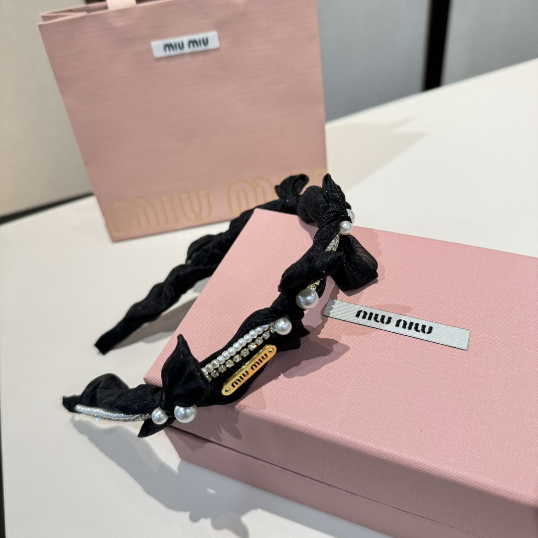 pmiumiu缪缪新款发箍