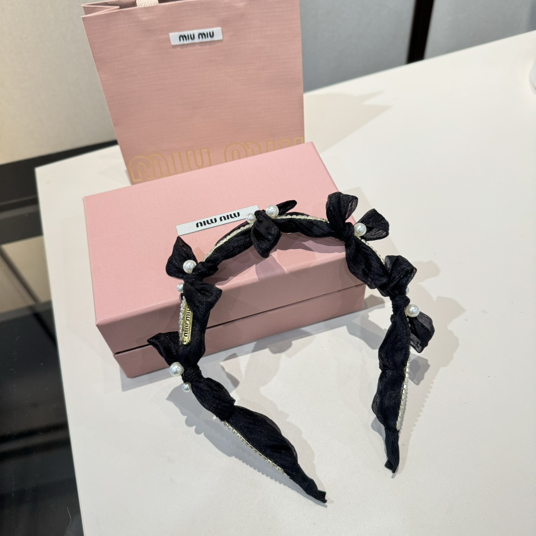 pmiumiu缪缪新款发箍