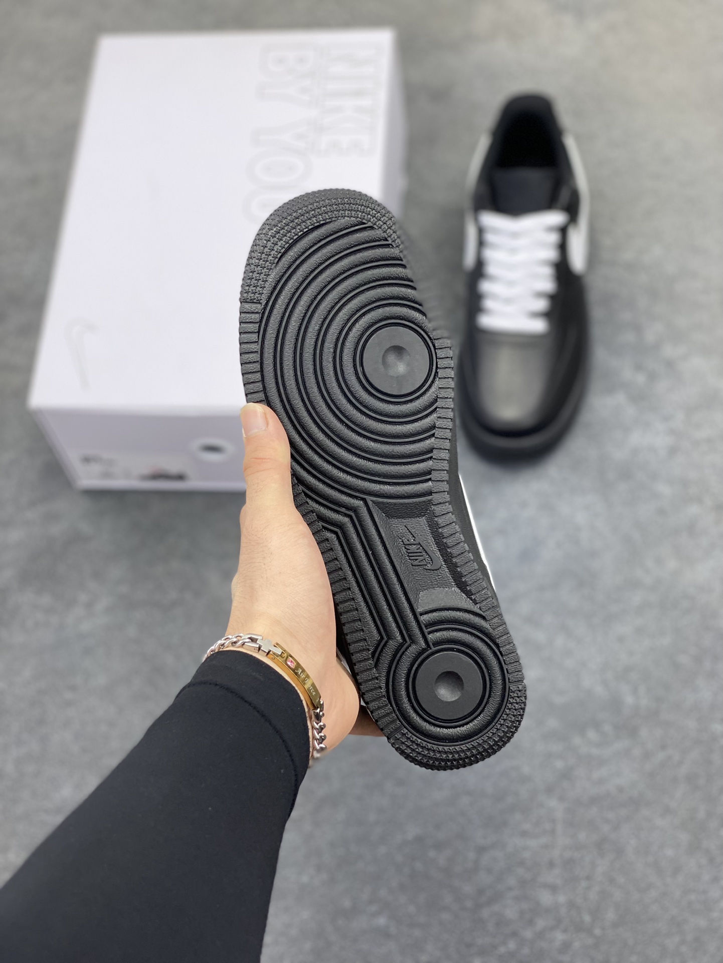 图片[5]-NK Air Force 1‘07 Low 定制款抽屉盒 空军一号低帮休闲板鞋 定制皮料 原楦原纸板 纯正版型 高清洁度 内置全掌气垫 货号：CW2288-111 尺码：36 36.5 37.5 38 38.5 39 40 40.5 41 42 42.5 43 44 44.5 45-选品中心