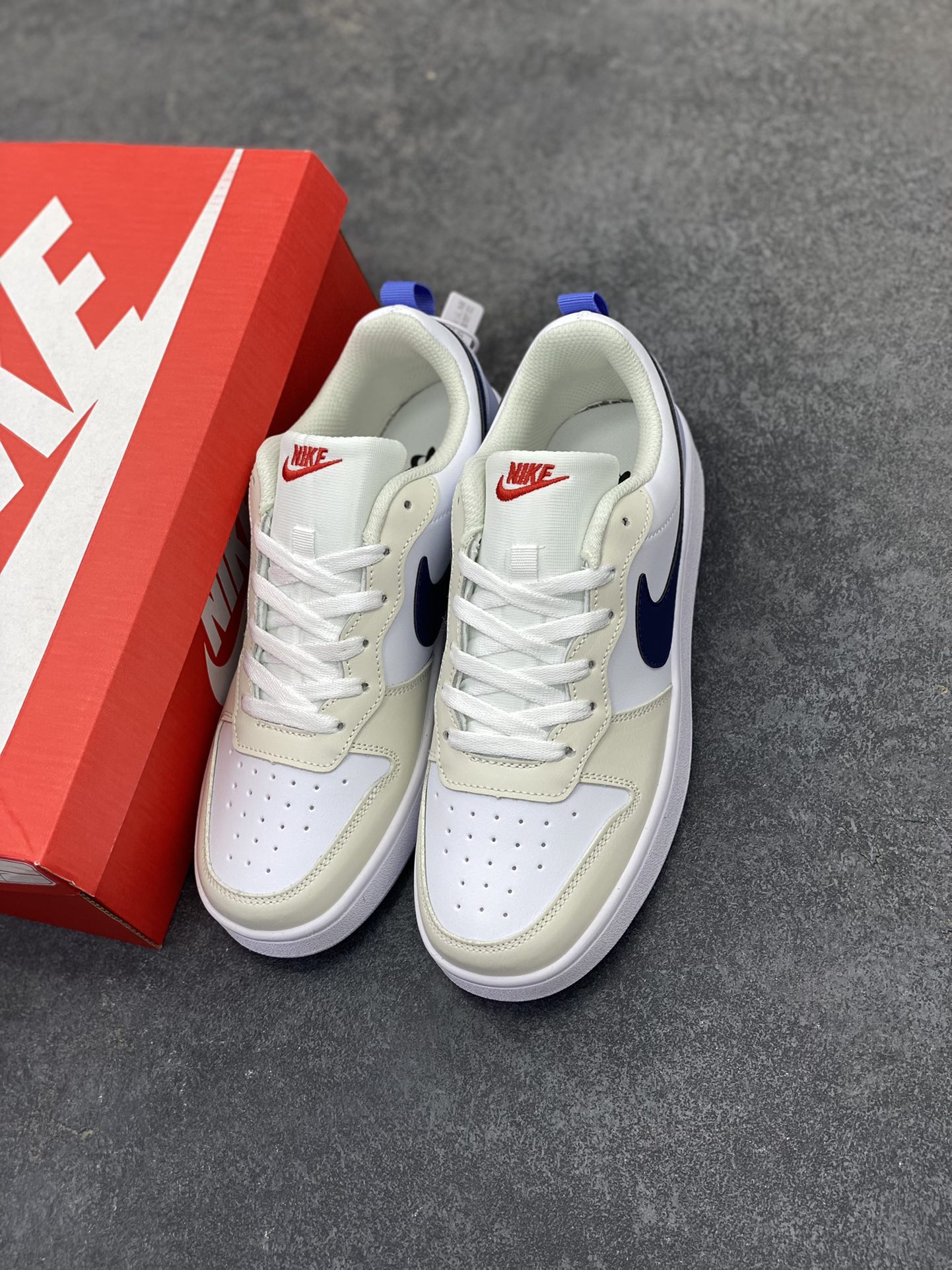 图片[8]-福利特价 Nike Court Borough Low 低帮百搭透气休闲运动板鞋男女鞋 经典耐用的设计，兼顾舒适脚感和出众风范，演绎匠心之作。结构性的支撑贴合感结合复古篮球设计，塑就场外全明星风范。 货号：IM3884-141 尺码：36 36.5 37.5 38 38.5 39 40 40.5 41 42 42.5 43 44 45-选品中心