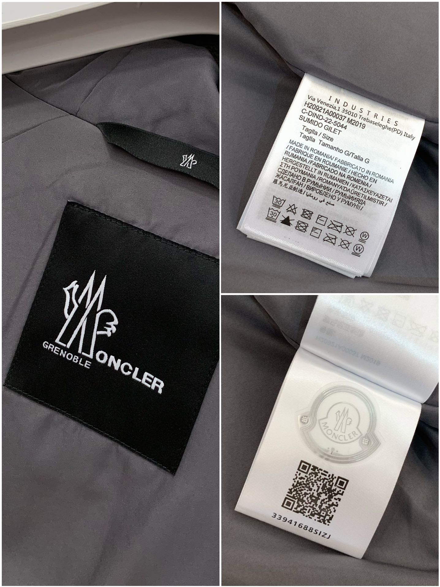 ，Moncler 蒙口，2025秋冬最新品，专柜同步有售，原单狠货，时尚休闲➕薄棉连帽外套，上身舒适！吸
