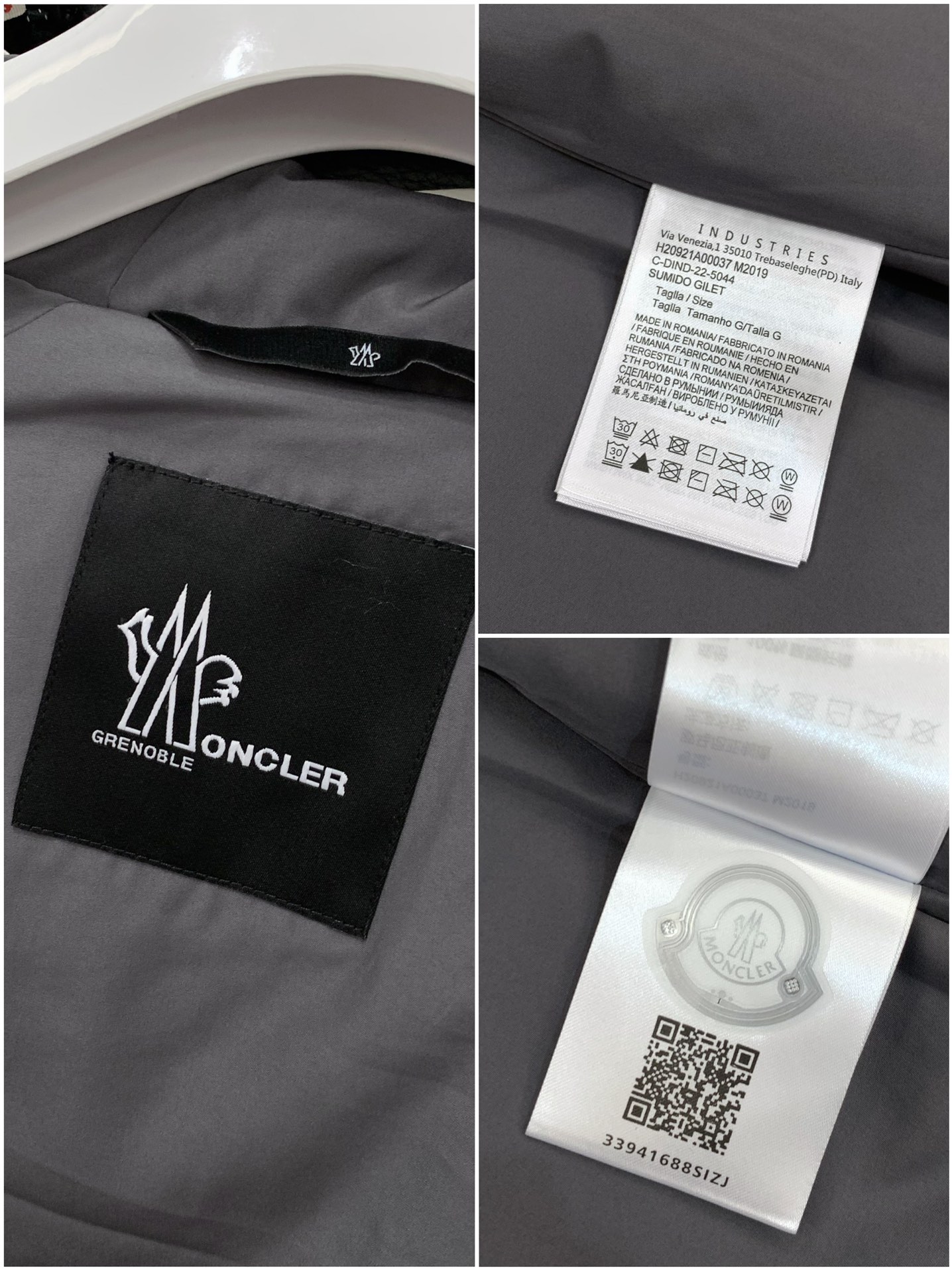 ，Moncler 蒙口，2025秋冬最新品，专柜同步有售，原单狠货，时尚休闲➕薄棉连帽外套，上身舒适！吸
