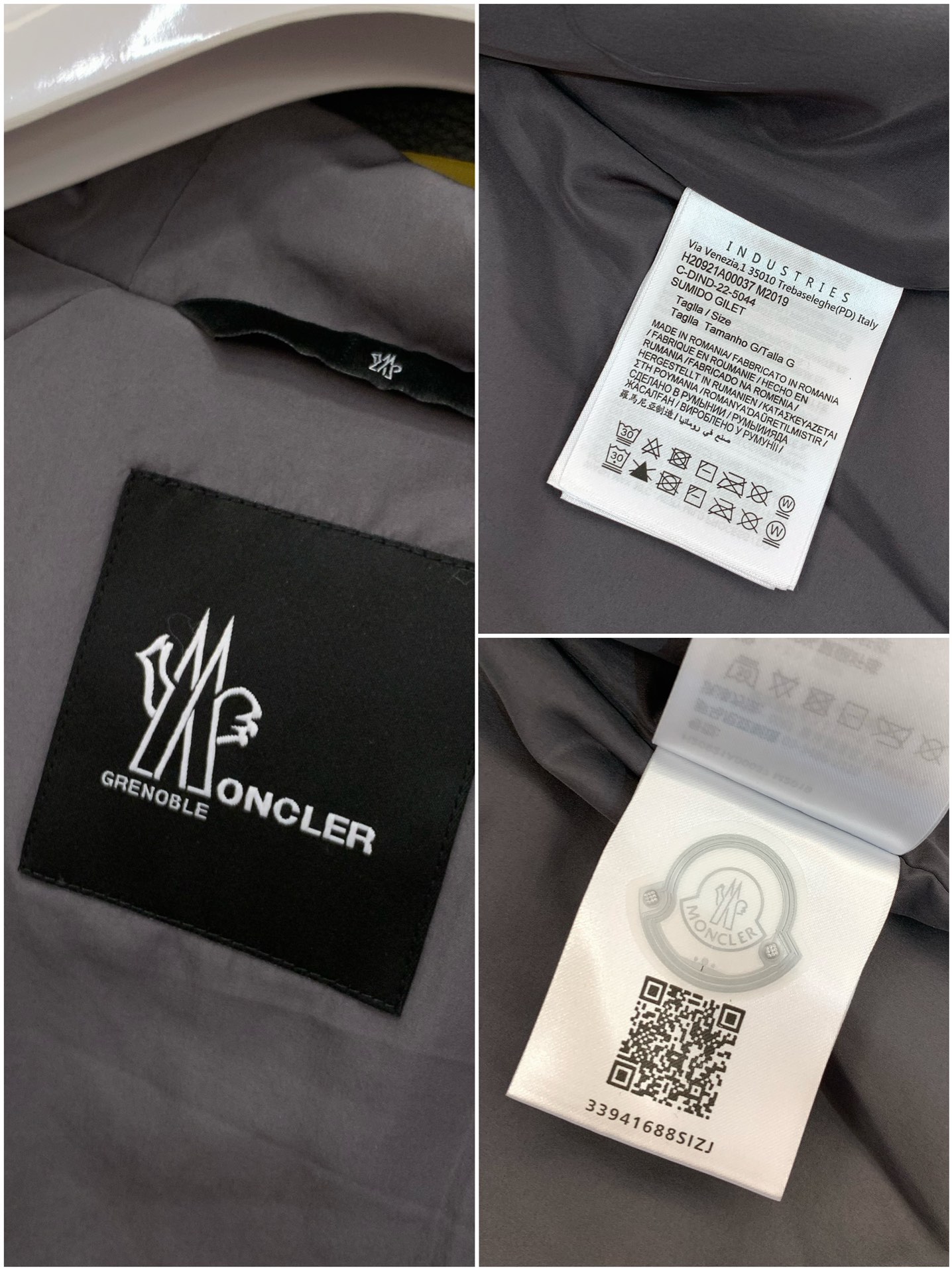 ，Moncler 蒙口，2025秋冬最新品，专柜同步有售，原单狠货，时尚休闲➕薄棉连帽外套，上身舒适！吸