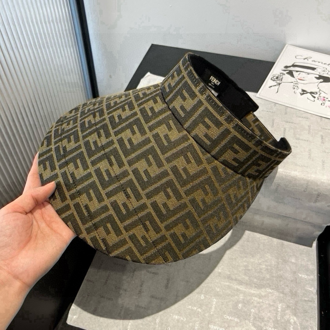 🆕

FD芬迪空顶鸭舌帽，遮阳帽，鸭舌帽，原单品质