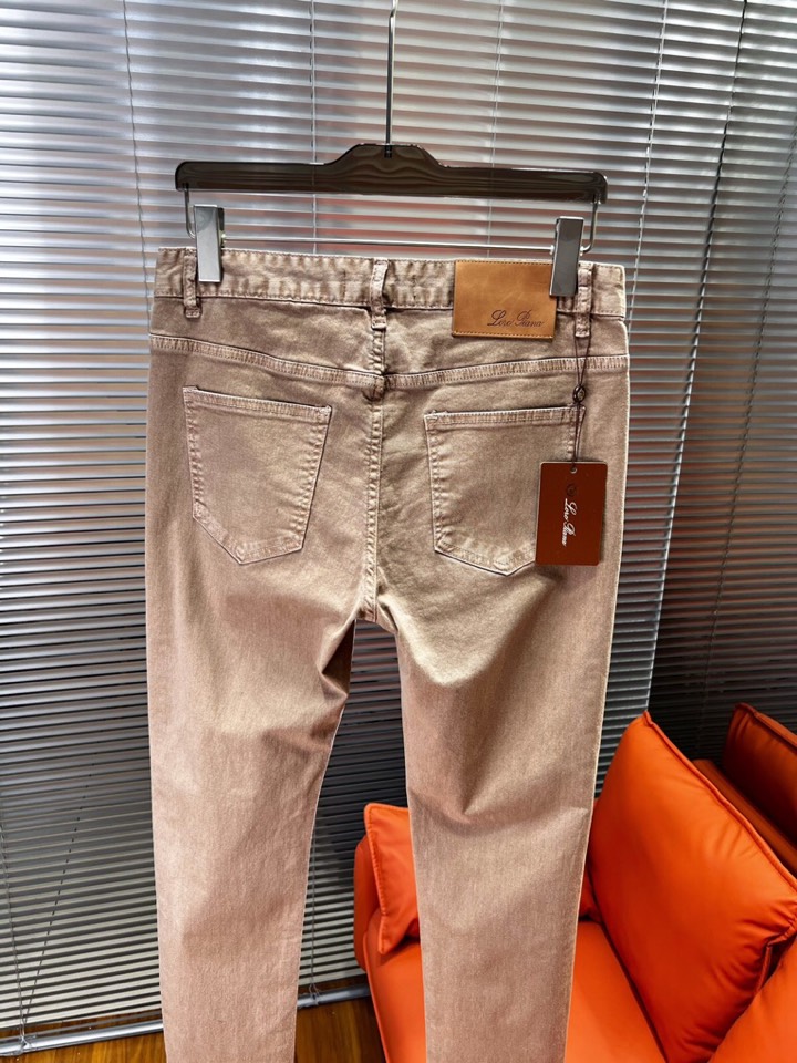 Loro Piana 诺悠翩雅lP🆕 高级定制 ss春夏新款原单牛仔裤 修身直筒版型，柜台同步发售 原版