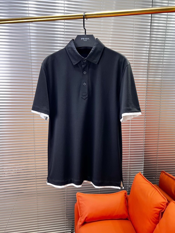 Brunello Cucinelli BC 夏季新品发售，短袖翻领T恤Polo衫，这个棉质纤维的热和电传