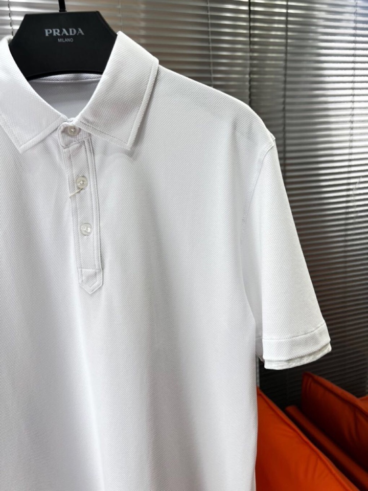 Brunello Cucinelli BC 夏季新品发售，短袖翻领T恤Polo衫，这个棉质纤维的热和电传