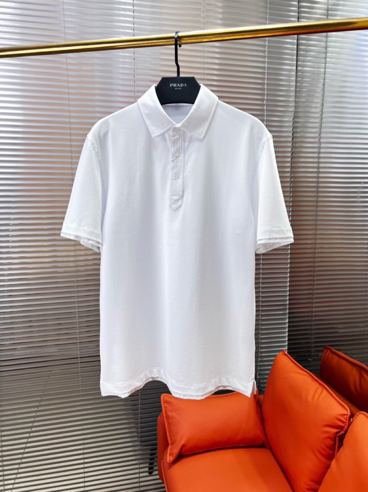 Brunello Cucinelli BC 夏季新品发售，短袖翻领T恤Polo衫，这个棉质纤维的热和电传
