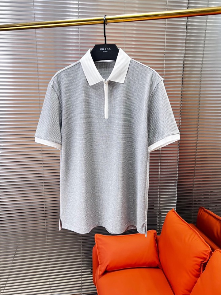 Loro Piana 诺悠翩雅lP🆕 1995短袖翻领T恤POLO衫，轻盈无压力的棉质，布面肌理感饱满，