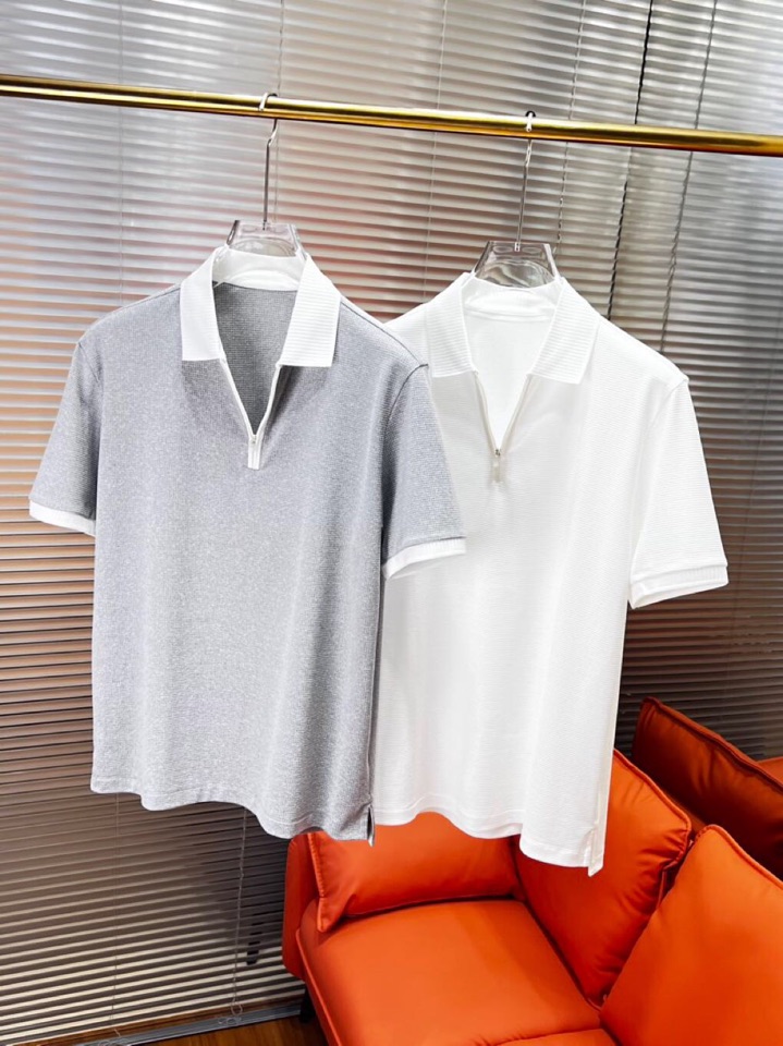 Loro Piana 诺悠翩雅lP🆕 1995短袖翻领T恤POLO衫，轻盈无压力的棉质，布面肌理感饱满，