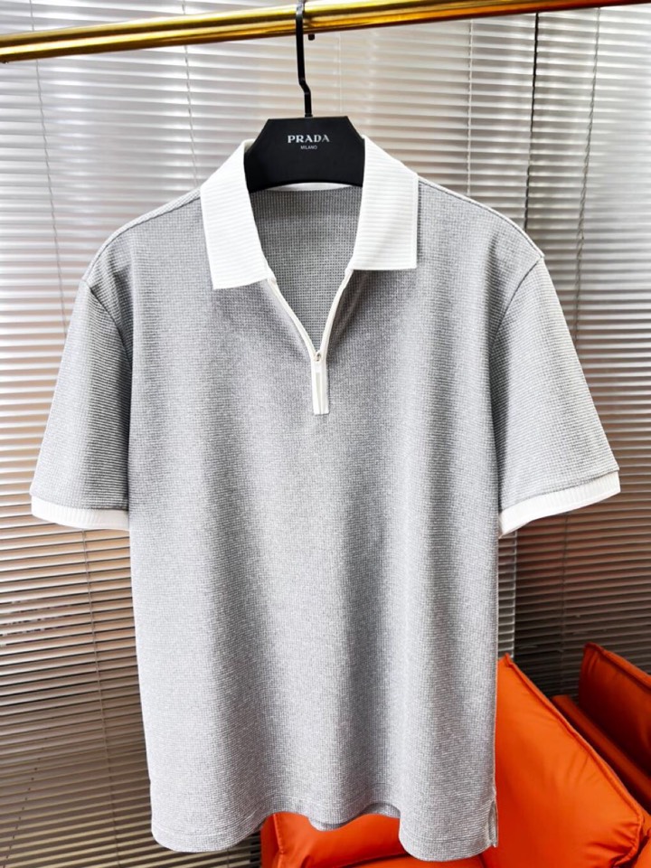 Loro Piana 诺悠翩雅lP🆕 1995短袖翻领T恤POLO衫，轻盈无压力的棉质，布面肌理感饱满，