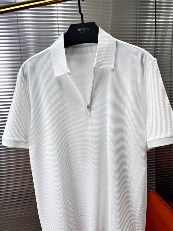 Loro Piana 诺悠翩雅lP🆕 1995短袖翻领T恤POLO衫，轻盈无压力的棉质，布面肌理感饱满，