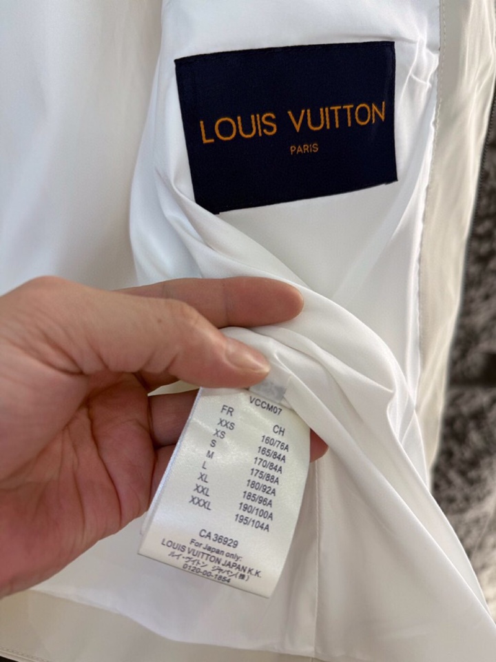 Louis Vuitton 路易威登2025ss 秋冬新品男款提花连帽夹克，高奢内敛低调，轻松驾驭不挑人