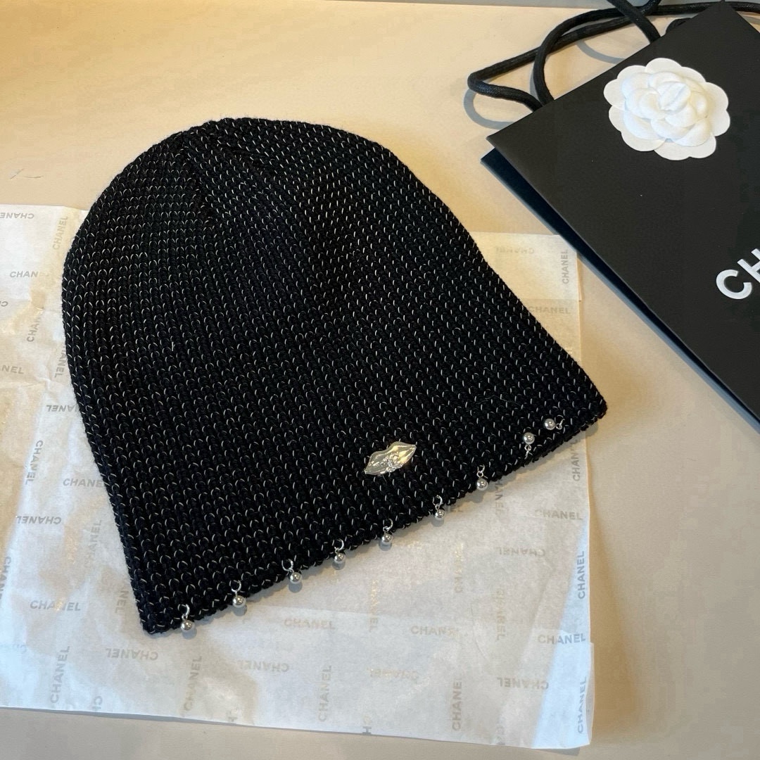 🆕

Chanel香奈儿新款针织渔夫帽，头围57cm