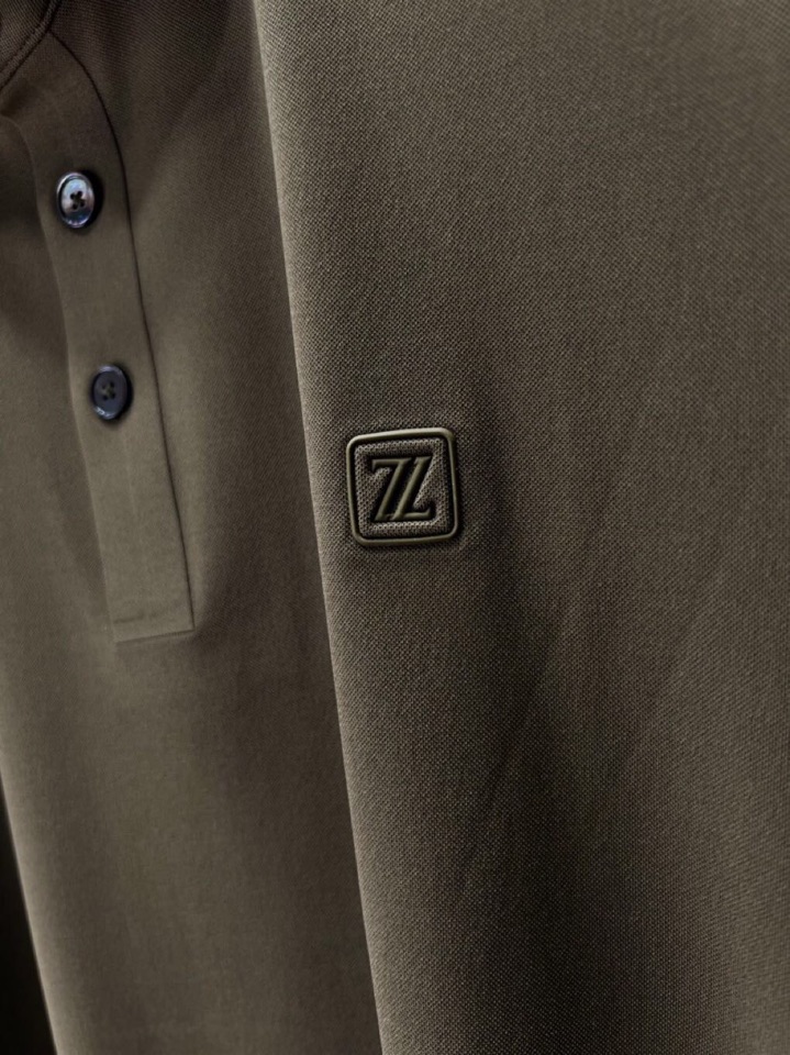 Ermenegildo Zegna 杰尼亚 男士运动休闲系列短袖翻领T恤Polo衫，炎炎夏日真的很需要一