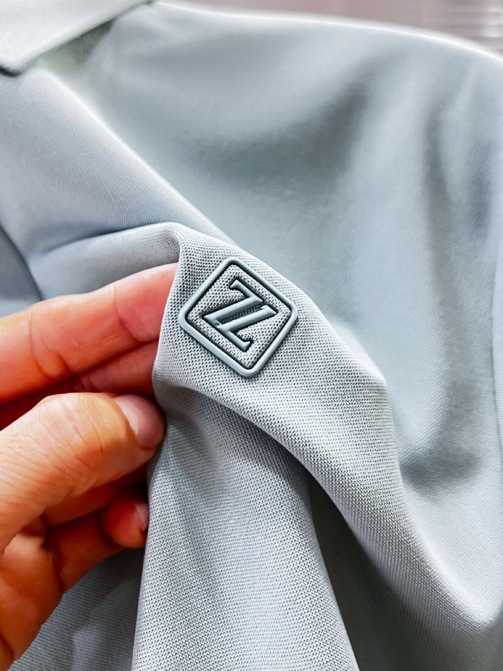 Ermenegildo Zegna 杰尼亚 男士运动休闲系列短袖翻领T恤Polo衫，炎炎夏日真的很需要一