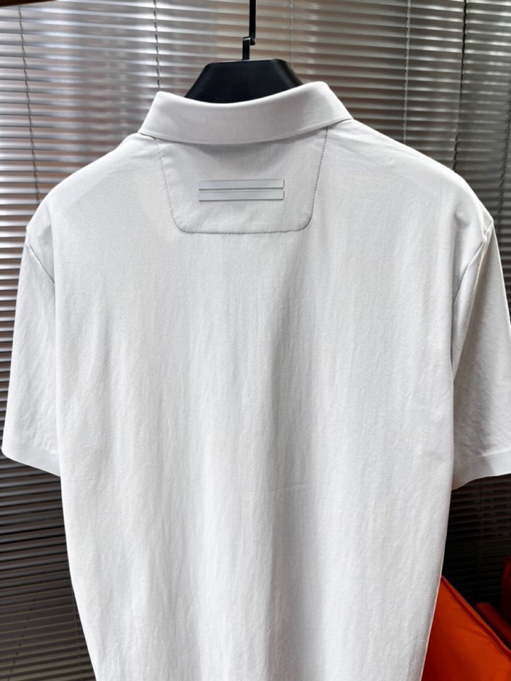 Ermenegildo Zegna 杰尼亚 男士运动休闲系列短袖翻领T恤Polo衫，炎炎夏日真的很需要一