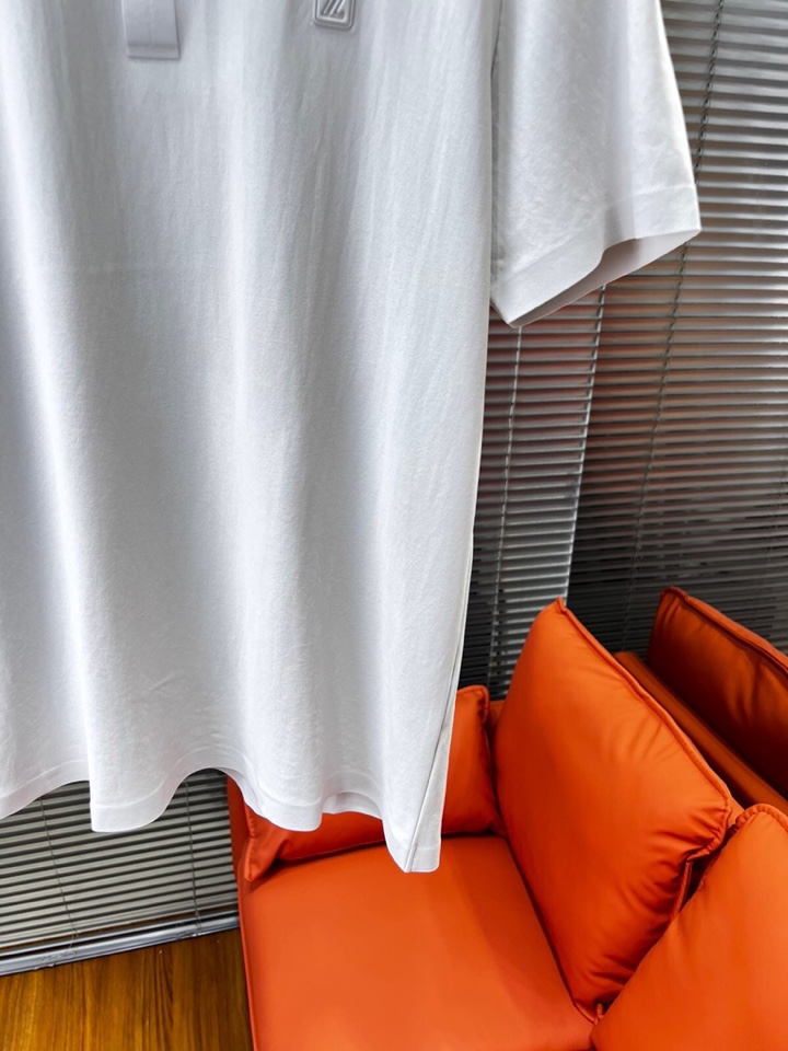 Ermenegildo Zegna 杰尼亚 男士运动休闲系列短袖翻领T恤Polo衫，炎炎夏日真的很需要一