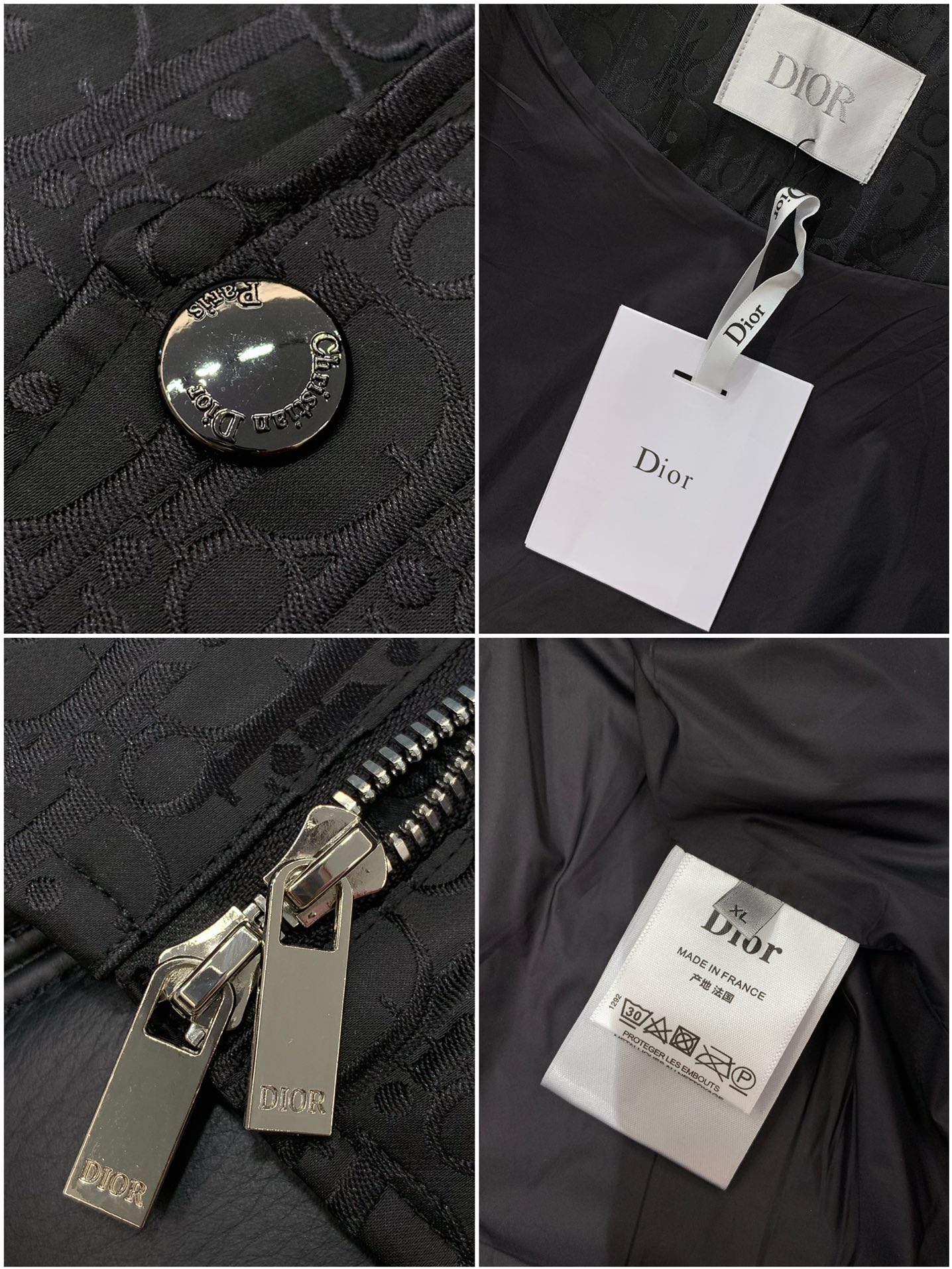 ，Dior 迪奥， 2025秋季新品，专柜同步有售，简约时尚休闲夹克外套，原版进口面料，舒适透气，顶级刺