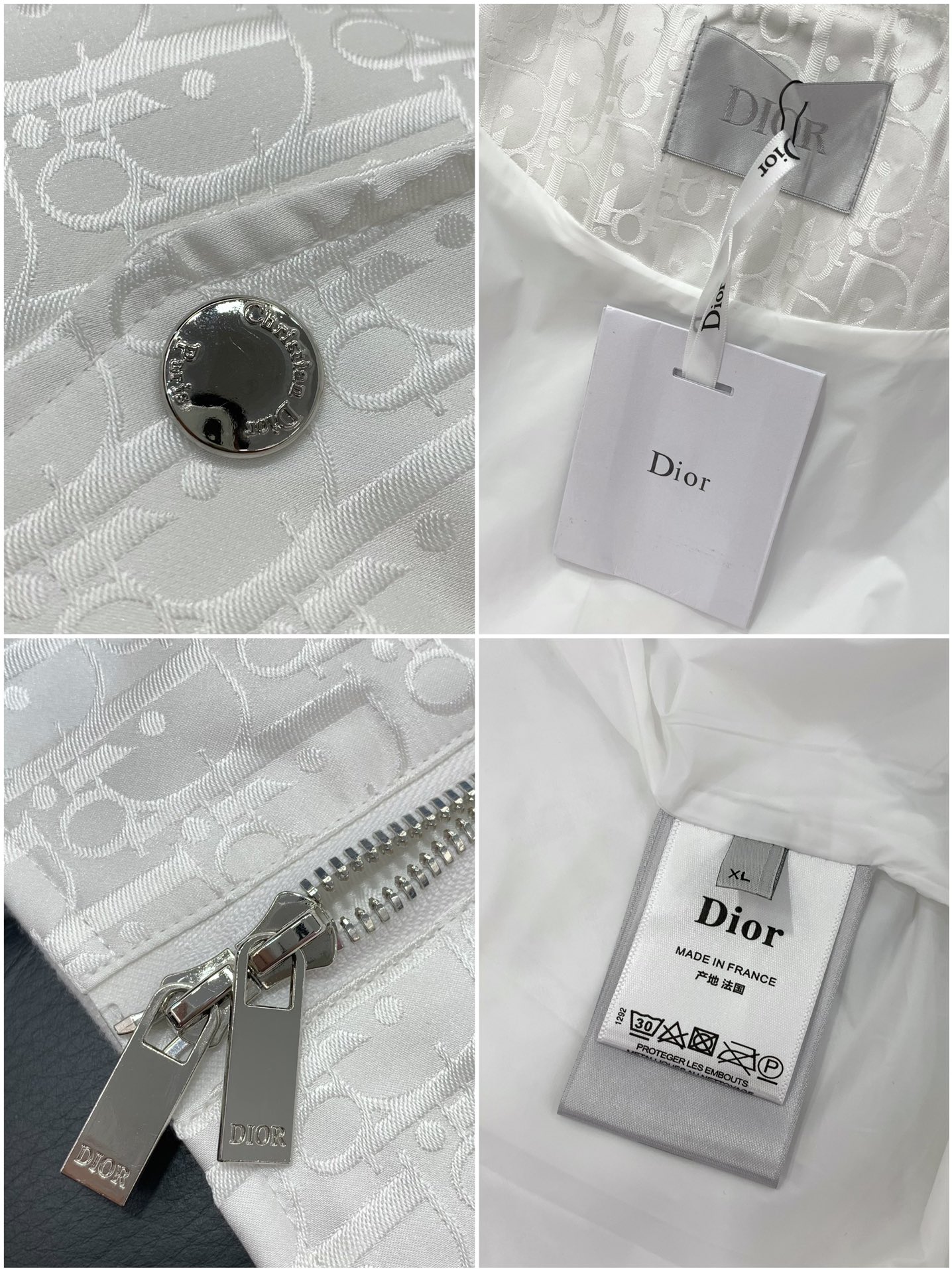 ，Dior 迪奥， 2025秋季新品，专柜同步有售，简约时尚休闲夹克外套，原版进口面料，舒适透气，顶级刺