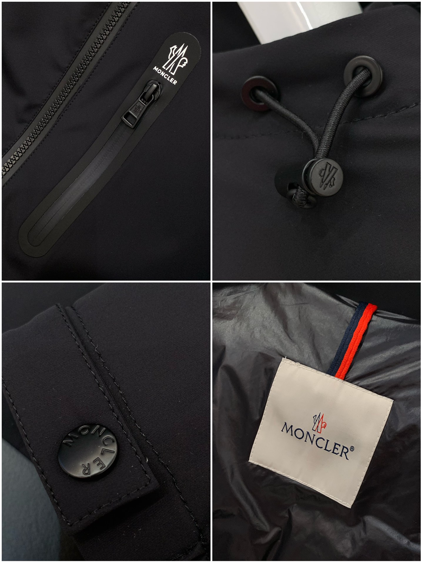 ，Moncler 蒙口，2025秋冬最新品，专柜同步有售，原单狠货，时尚休闲➕薄棉连帽夹克外套，上身舒适