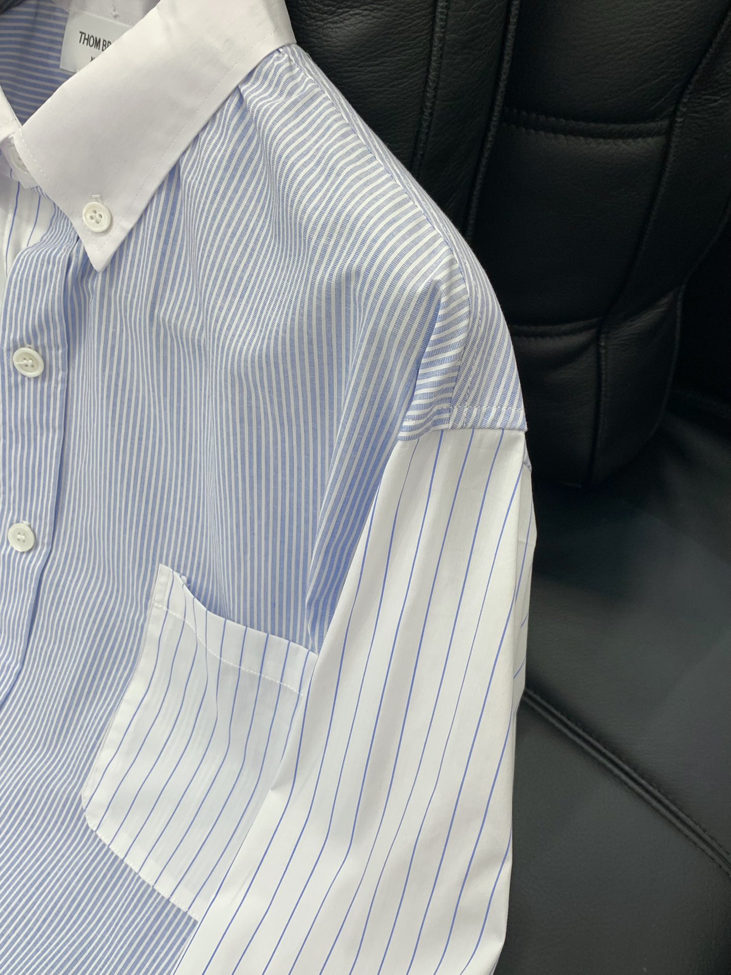 ，Thom Browne 汤姆·布朗 ，2025秋季最新品，时尚休闲长袖衬衫，专柜同步有售，原单狠货，采
