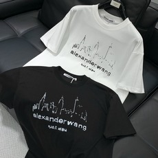 ,Alexander Wang 亚历山大·王,2025夏季新品,时尚休闲圆领短袖T恤,专柜同步有售,顶级 ,Alexander Wang 亚历山大·王,2025夏季新品,时尚休闲圆领短袖T恤,专柜同步有售,顶级