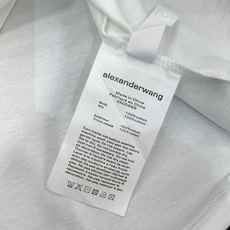 ,Alexander Wang 亚历山大·王,2025夏季新品,时尚休闲圆领短袖T恤,专柜同步有售,顶级 ,Alexander Wang 亚历山大·王,2025夏季新品,时尚休闲圆领短袖T恤,专柜同步有售,顶级
