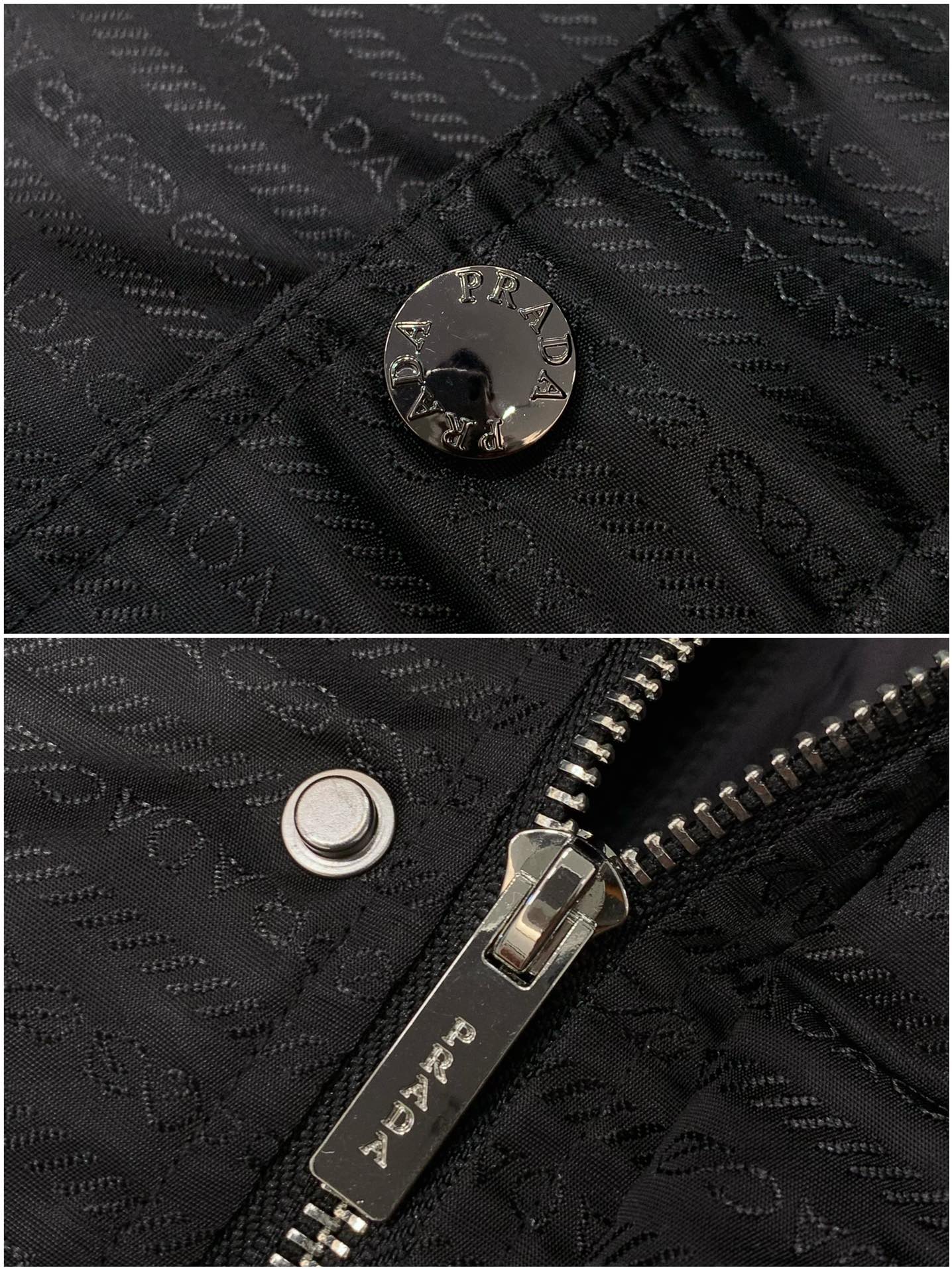 ，PRADA 普拉达，2025秋季最新品，专柜同步有售，时尚休闲夹克外套，进口原版面料，做工极为复杂，唯