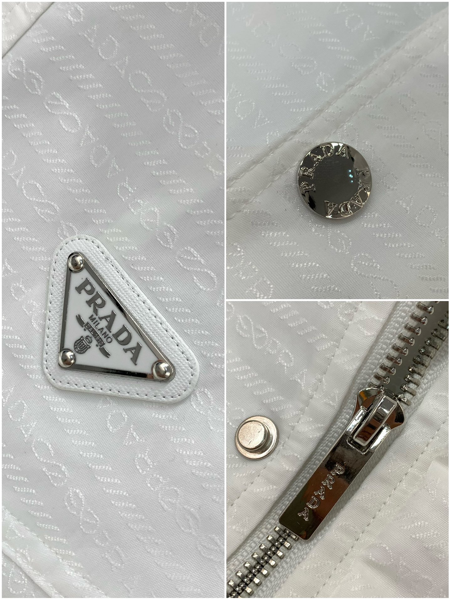 ，PRADA 普拉达，2025秋季最新品，专柜同步有售，时尚休闲夹克外套，进口原版面料，做工极为复杂，唯