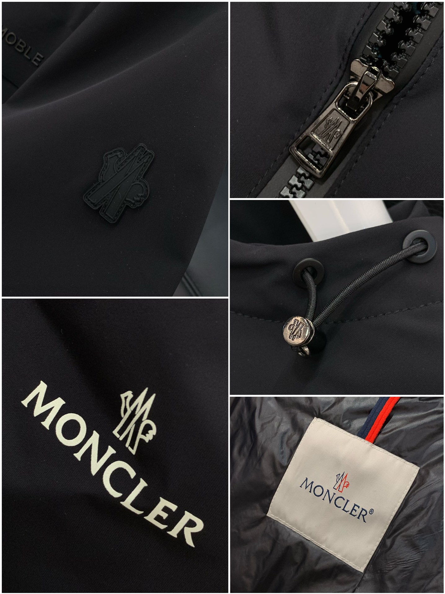 ，Moncler 蒙口，2025秋冬最新品，专柜同步有售，原单狠货，时尚休闲➕薄棉连帽夹克外套，上身舒适