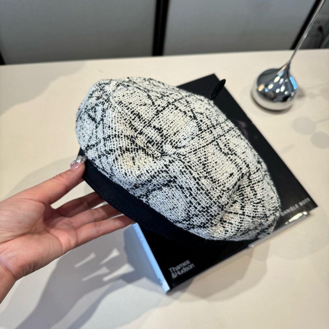 🆕

Dior迪奥新款贝雷帽，高端定制，头围57cm