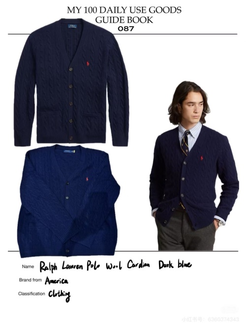 Ralph Lauren Classic Fit Cable-Knit Wool Cardigan Sweater 1 Ralph Lauren Classic Fit Cable-Knit Wool Cardigan Sweater