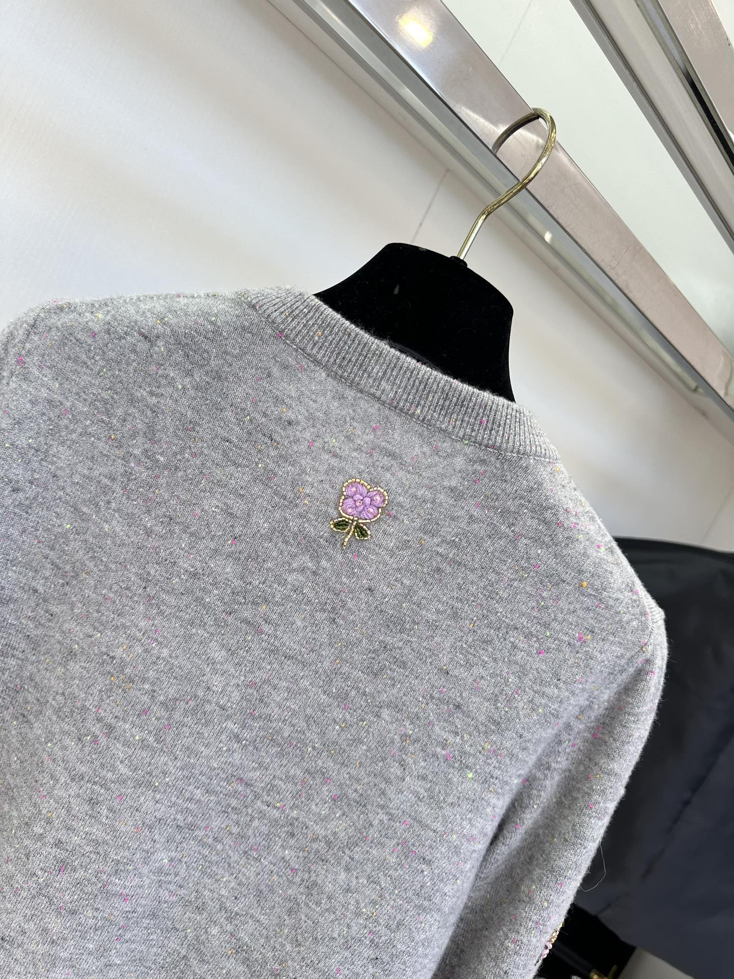 Embroidered Floral Cashmere Sweater - French Style Autumn/Winter Knitwear 6 i1757124098 2058 4