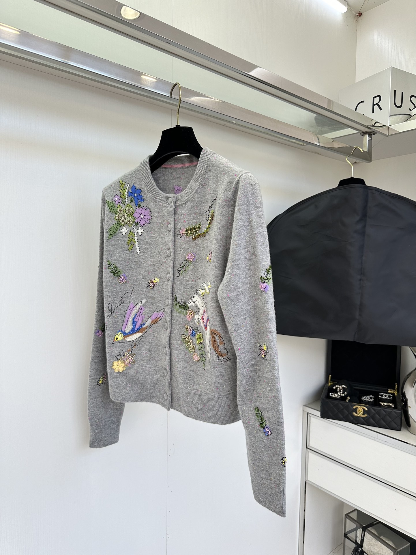 Embroidered Floral Cashmere Sweater - French Style Autumn/Winter Knitwear 4 i1757124098 8713 2