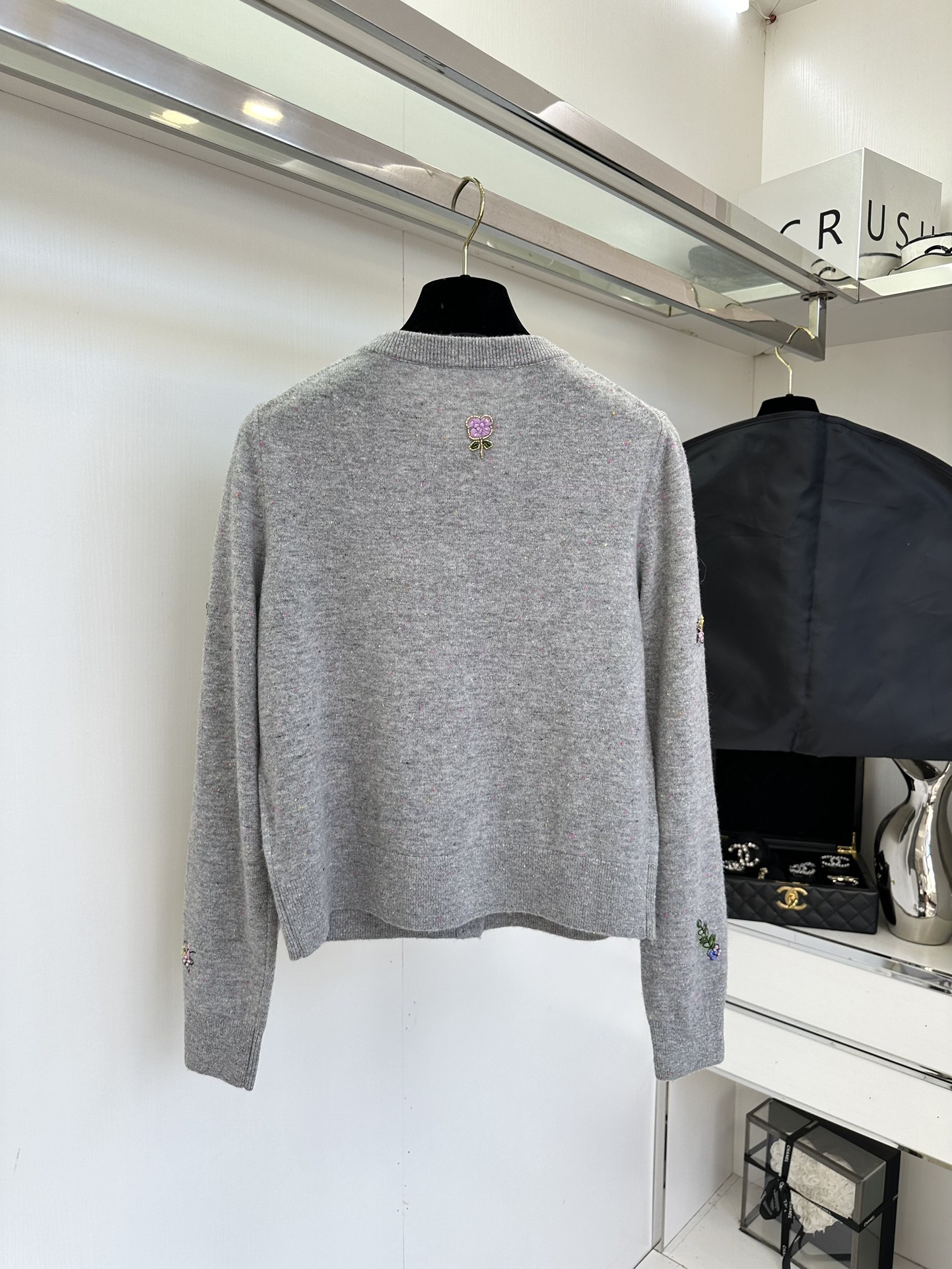 Embroidered Floral Cashmere Sweater - French Style Autumn/Winter Knitwear 3 i1757124098 9522 1