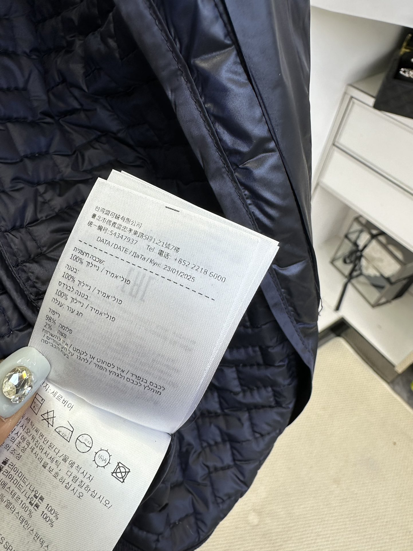 25 F NEWMoncle* 25Fw秋冬新款几何衍线压纹，翻领棉服外套|△独家yb开发!高版出品!防