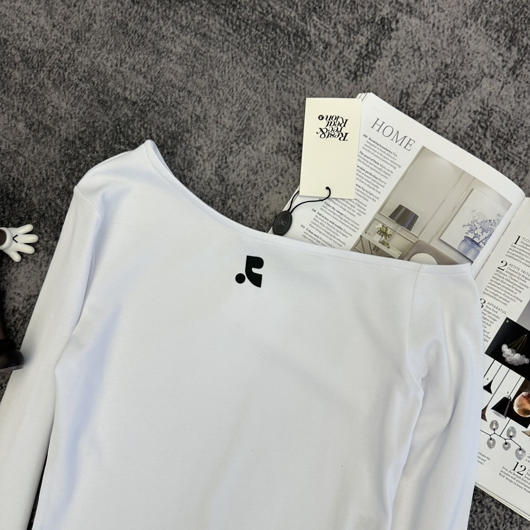 Women's Long Sleeve Top - White, Apricot, Black - Sizes S, M, L 6 i1757152452 2056 4