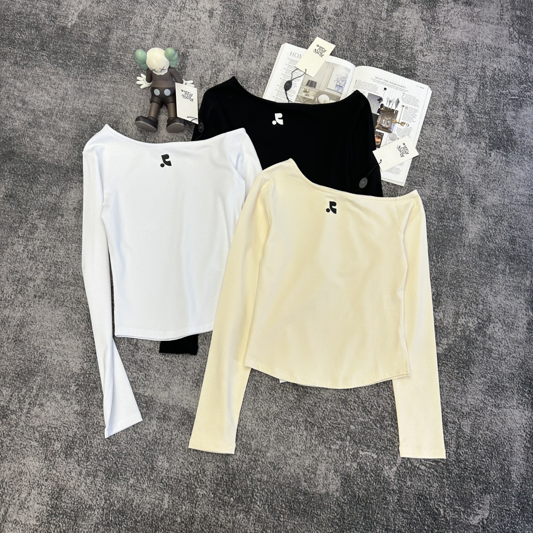 Women's Long Sleeve Top - White, Apricot, Black - Sizes S, M, L 2 i1757152452 2313 0