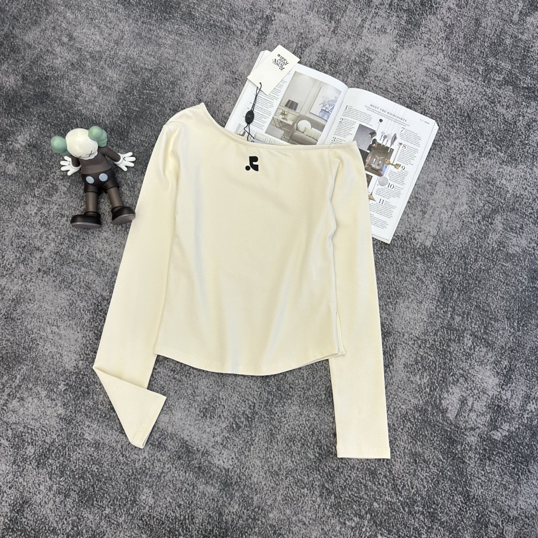 Women's Long Sleeve Top - White, Apricot, Black - Sizes S, M, L 4 i1757152452 3155 2