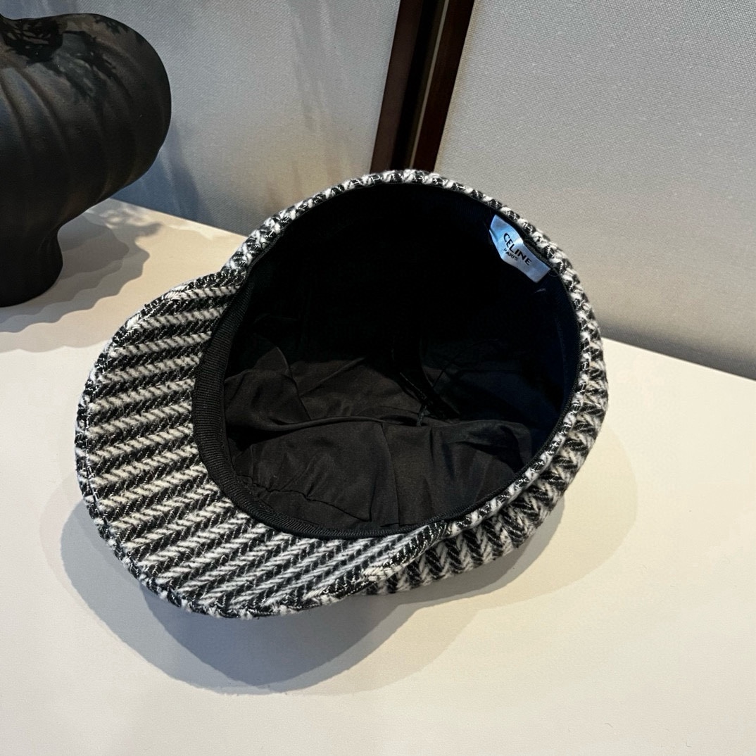 🆕

Celine赛琳新款鸭舌画家帽，男女通用，