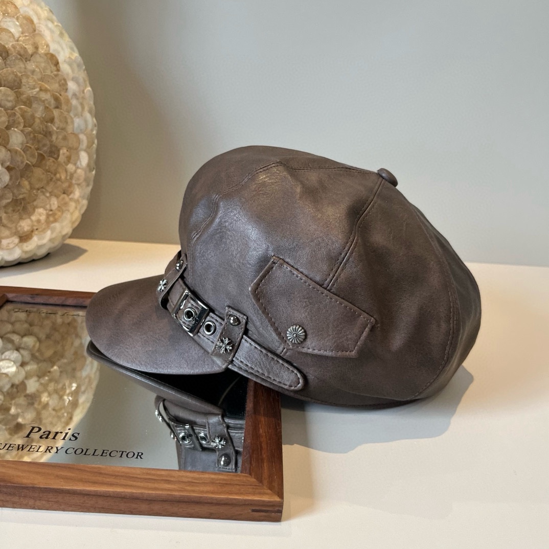 🆕

2025克罗心新款鸭舌画家帽，头围57cm