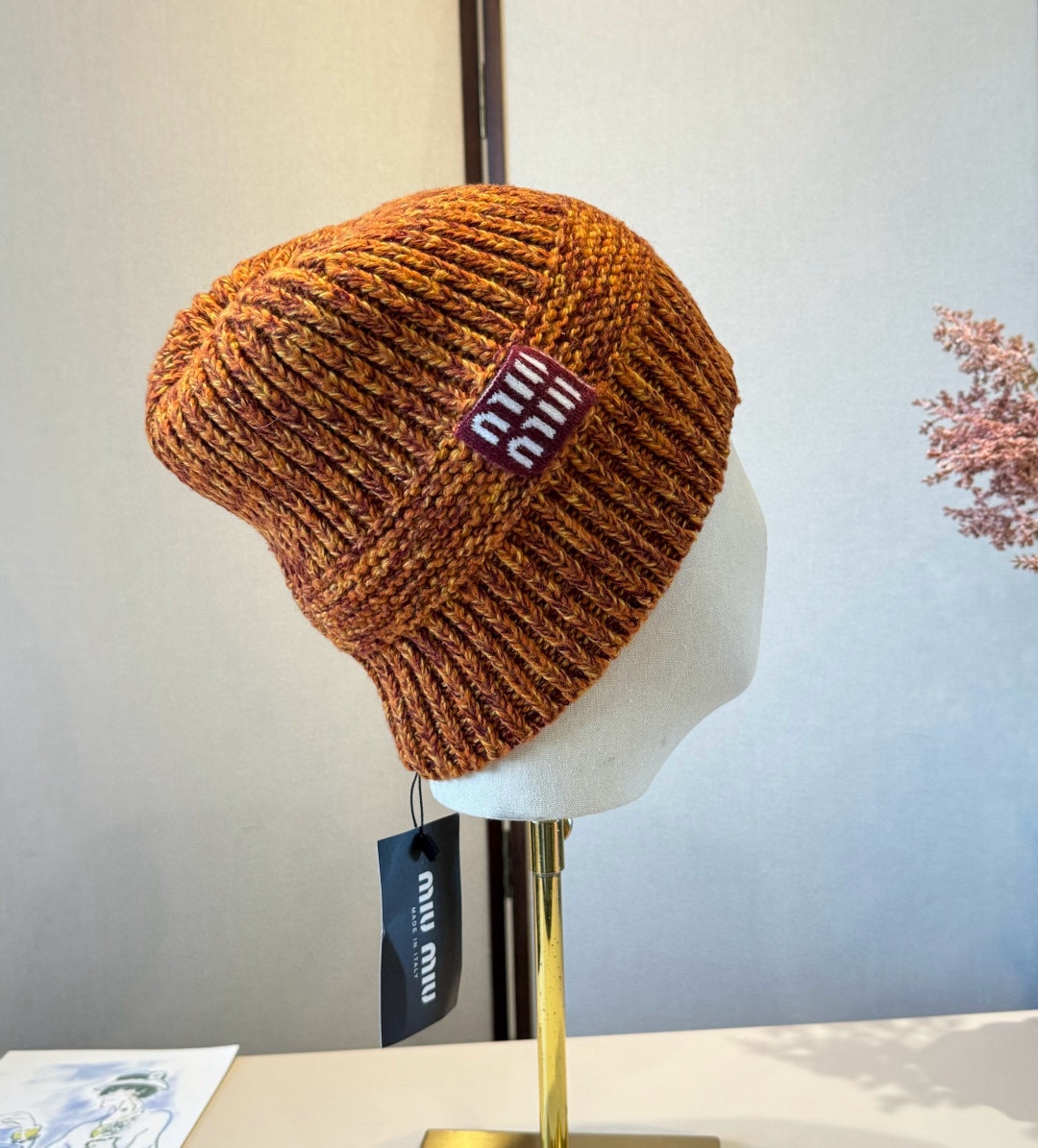 🆕

缪缪miumiu秋冬新款毛线帽，官方款，男女通用