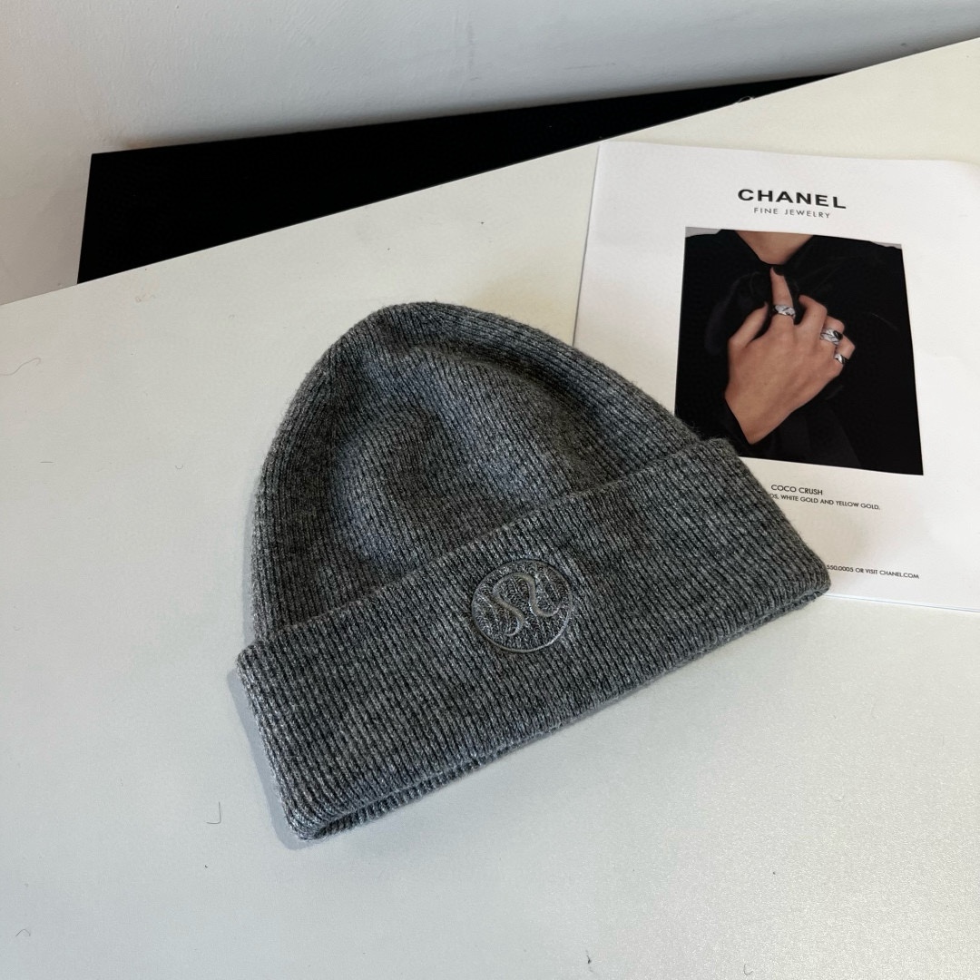 🆕
lululemon 潮牌针织毛线帽，跑量款